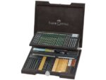 Faber Castell Potlood Faber-Castell Pitt Monochromos Artist set houten    koffer