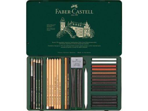 Faber Castell Pitt Monochrome set Faber-Castell 33-delig groot