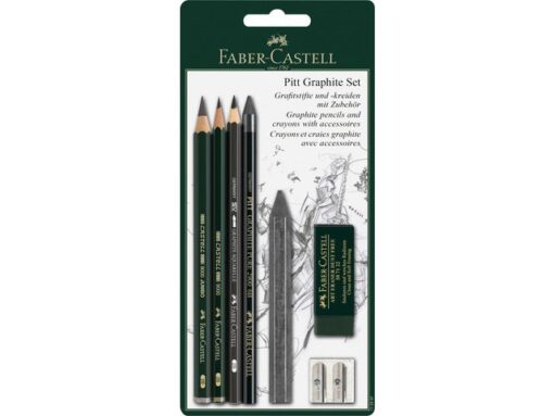 Faber Castell Potloodset Faber-Castell Pitt Graphite 7-delig op blister