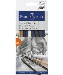 Faber Castell Houtskoolset Faber-Castell 7-delig