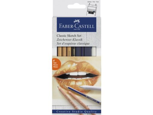 Faber Castell Potloodset Faber-Castell classic 6-delig