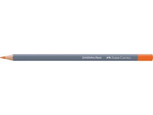 Faber Castell Aquarelkleurpotlood Faber-Castell Goldfaber 115             cadmiumoranje donker