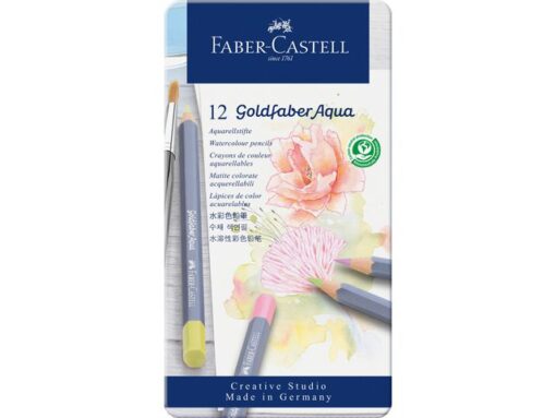 Faber Castell Aquarelpotlood Faber-Castell Goldfaber blik a 12st. Pastel Creative Studio