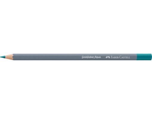 Faber Castell Aquarelkleurpotlood Faber-Castell Goldfaber 154 kobalt      turquoise licht