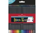 Faber Castell Kleurpotloden Faber-Castell Black Edition in kartonnen etui á 24 stuks