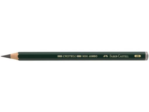 Faber Castell Potlood Faber-Castell 9000 Jumbo 2B
