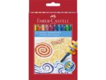 Faber Castell Waskrijt Faber-Castell draaibaar 12 stuks