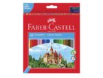 Faber Castell Kleurpotlood Faber-Castell Castle zeskantig karton etui met 48 stuks