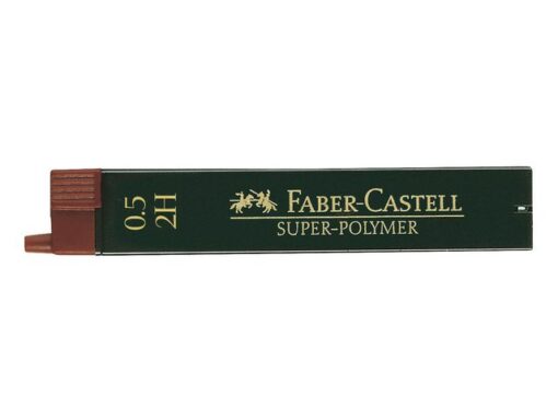 Faber Castell Potloodstiftjes Faber-Castell Super-Polymer 0,5mm 2H