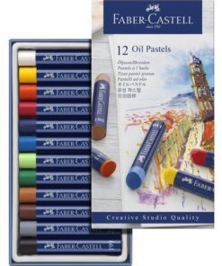 Faber Castell Oliepastels Faber-Castell Creative Studio etui a 12 stuks