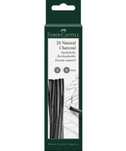 Faber Castell Houtskool Faber-Castell Pitt Monochrome 3-6 mm op blister