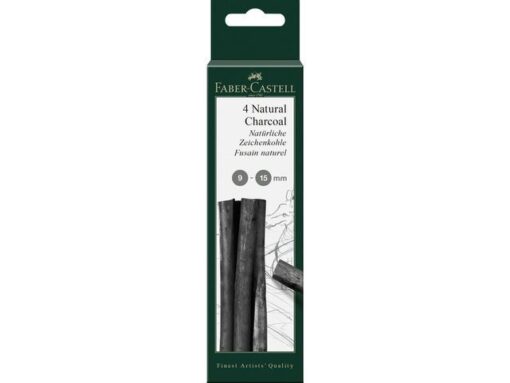 Faber Castell Houtskool Faber-Castell Pitt Monochrome 9-15 mm op blister