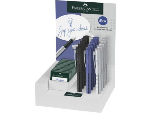 Faber Castell Vulpen Faber-Castell Grip 2011 M in display