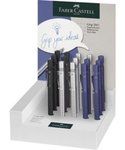 Faber Castell Balpen  Grip 2011 display 15 stuks assorti kleuren