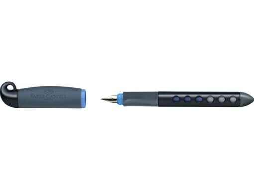 Faber Castell schoolvulpen Faber-Castell Scribolino LH zwart/blauw