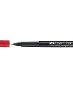 Faber Castell Marker Faber-Castell Multimark permanent S rood