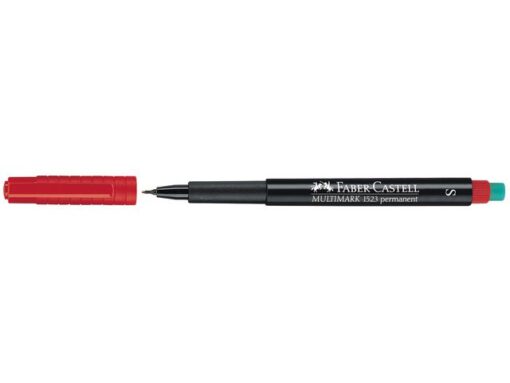 Faber Castell Marker Faber-Castell Multimark permanent S rood