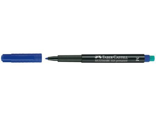 Faber Castell Marker Faber-Castell Multimark permanent M blauw