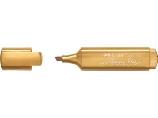 Faber Castell Tekstmarker Faber-Castel Metallic goud