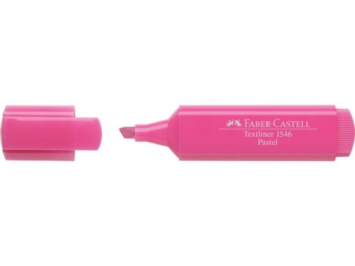 Faber Castell tekstmarker Faber-Castell 1546 pastel roze