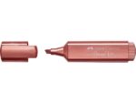 Faber Castell Tekstmarker Faber-Castell 46 metallic rood