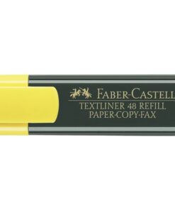 Faber Castell tekstmarker Faber-Castell 48 neon geel