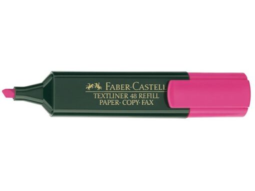 Faber Castell tekstmarker Faber-Castell 48 neon roze