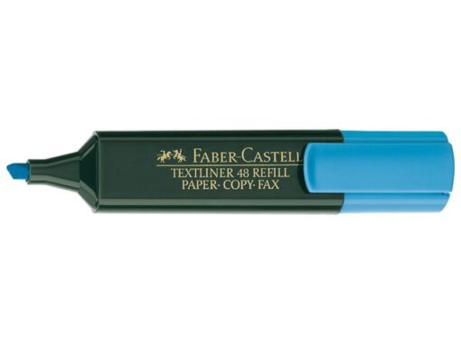 Faber Castell tekstmarker Faber-Castell 48 neon blauw