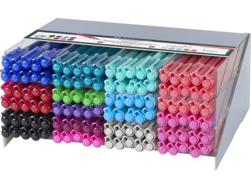 Faber Castell Fineliner Faber-Castell Broadpen Pastel 0.8mm in display á  120 stuks