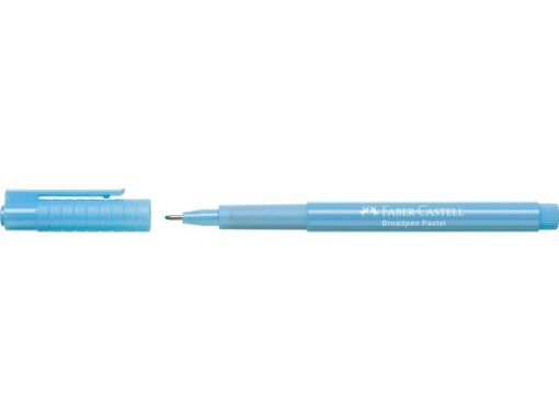 Faber Castell Fineliner Faber-Castell Broadpen Pastel 0.8mm licht blauw