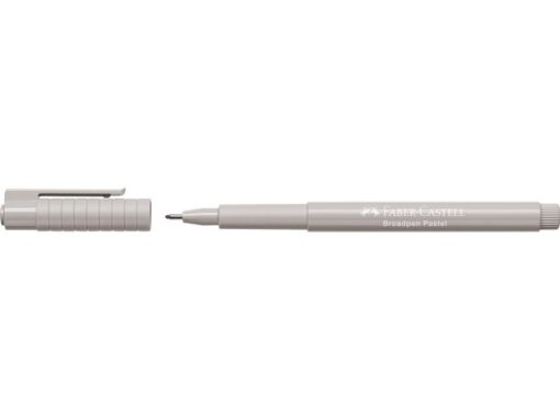 Faber Castell Fineliner Faber-Castell Broadpen Pastel 0.8mm grijs