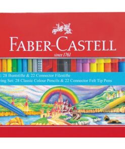Faber Castell cadeauset Faber-Castell 53-delig in metalen doos