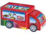 Faber Castell viltstiften Connector 33 stuks met 10 clips in 'vrachtwagen'