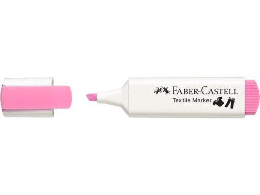 Faber Castell Textielmarker Faber-Castell Baby roze