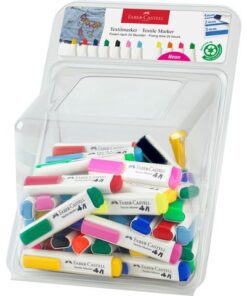 Faber Castell Textielmarker Faber-Castell display 60stuks