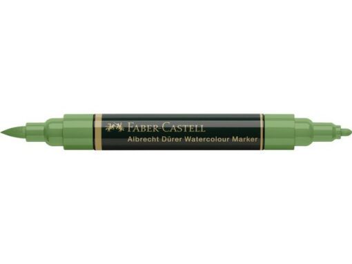 Faber Castell Aquarel marker Faber-Castell Albrecht Dürer 167 permanent   olijfgroen