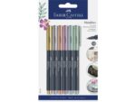 Faber Castell Marker Faber-Castell metallic kleur assorti lijnbreedte     1,5mm