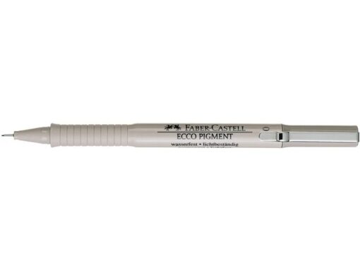 Tekenpen Faber Castell Ecco Pigment 0,1 mm zwart