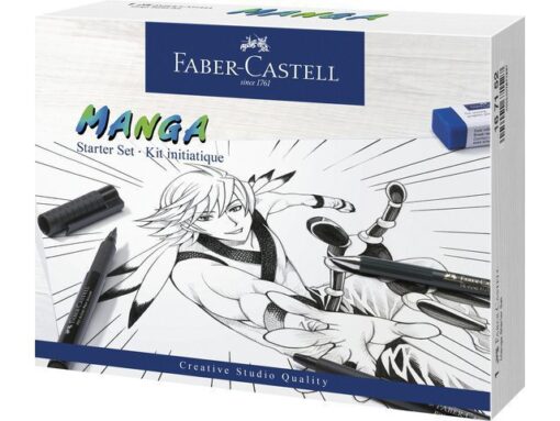 Faber Castell Tekenstift Faber-Castell Pitt Artist Pen Manga starterset