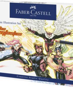 Faber Castell Tekenstift Faber-Castell Pitt Artist Pen Comic illustratie  set