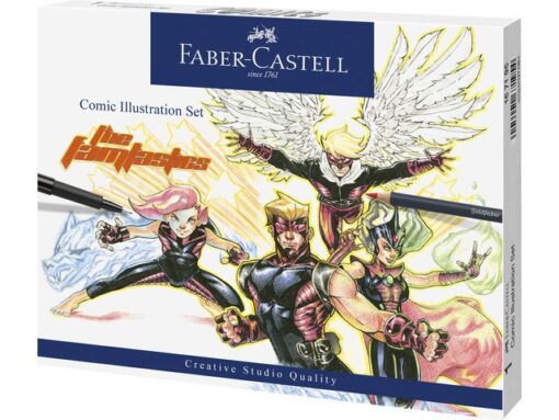 Faber Castell Tekenstift Faber-Castell Pitt Artist Pen Comic illustratie  set
