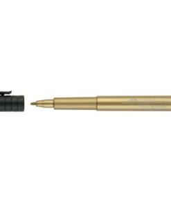 Faber Castell Tekenstift Faber-Castell Pitt Artist Pen 250 goud