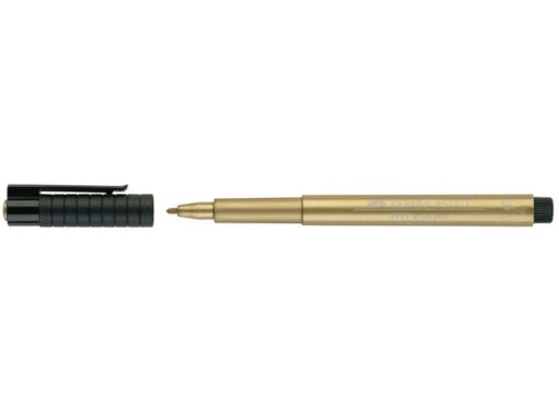 Faber Castell Tekenstift Faber-Castell Pitt Artist Pen 250 goud