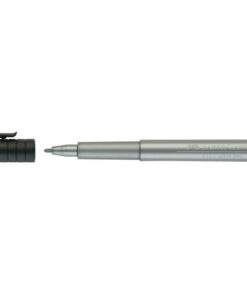 Faber Castell Tekenstift Faber-Castell Pitt Artist Pen 251 zilver