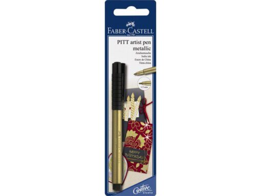 Faber Castell Tekenstift Faber-Castell Pitt Artist Pen 250 Gold