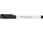 Faber Castell Tekenstift Faber-Castell Pitt Artist Pen B 101 wit