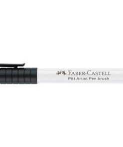 Faber Castell Tekenstift Faber-Castell Pitt Artist Pen B 101 wit