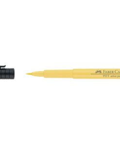 Faber Castell Tekenstift Faber-Castell Pitt Artist Pen Brush 108 donker   cadmium geel