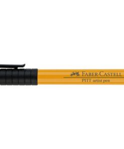 Faber Castell Tekenstift Faber-Castell Pitt Artist Pen Brush 109          chroomgeel donker