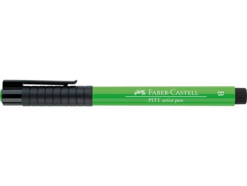 Faber Castell Tekenstift Faber-Castell Pitt Artist Pen Brush 112 bladgroen